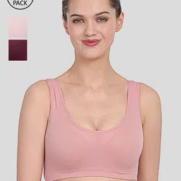 Amour Secret Peach-Coloured & Pink Pack of 3 Bra AB044_Pch_Pnk_Prl-Peach-Pink-Purple-image-72
