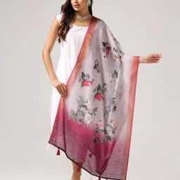 Kaizen TEXO FAB Printed Linen Dupatta-6