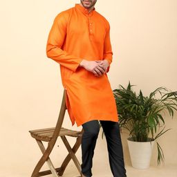 VS MALL Men Cotton Blend Kurta Sets-image-56