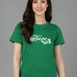 Adyavastram Women Printed T-shirt-picture-0