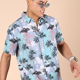 V-Mart Men Tropical Opaque Printed Casual Shirt-picture-49