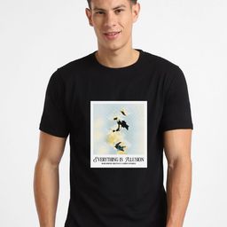 NOBERO Men Graphic Printed Cotton T-shirt-image-28