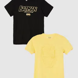 Fame Forever by Lifestyle Boys Pack of 2 Printed T-Shirts-image-35