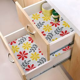 Aura White Set of 1 Regular Shelf Liner Organisers image 2