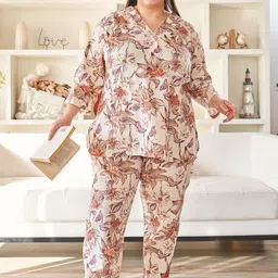 TITTLI Printed V-Neck Tunic With Trousers Co-Ords-image-7
