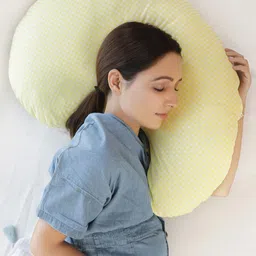 MiArcus Yellow Cotton Maternity Pillow-53