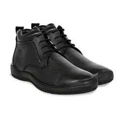 Allen Cooper Men Round Toe Antibacterial Leather Derbys-image-25