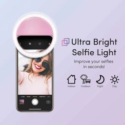 WRADER Ethical Hacker Selfie Ring Light – 3 Brightness Levels Ring Flash image 2