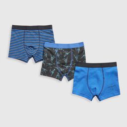mothercare Pack Of 3 Printed Mid Rise Basic Briefs JM094-image-13