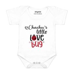Arvesa Papa First Birthday With Me Printed Bodusuit-image-72