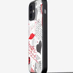 macmerise Abstract Printed iPhone 12 Back Case Mobile Accessories-15