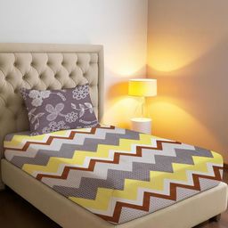 IVAZA Unisex Navy Blue Bedsheets-image-83