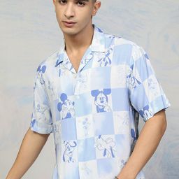 HIGHLANDER Men Opaque Printed Casual Shirt-image-92