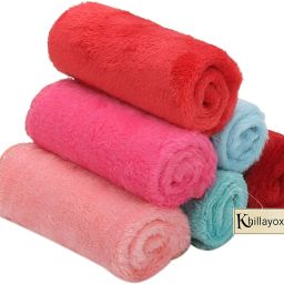 Khillayox handkerchief for women /Rumal for Women's, Kids and Babies-400 GSM(25x25 CM) ["Multicolor"] Handkerchief-image-65