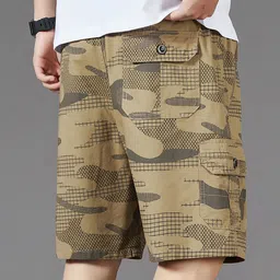 StyleCast x Revolte Men Camouflage Printed Shorts-image-36