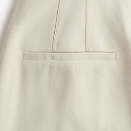 H&M Button-Front Twill Trousers image 5