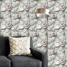 ArtzFolio Printed UV-Resistant Anti-Bacterial D Flowers Pattern Peel & Stick Wallpaper-image-56