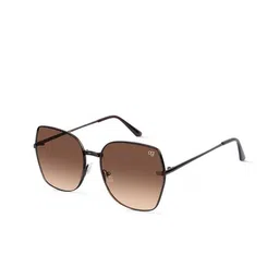 Woggles Unisex Brown Lens & Black Oversized Sunglasses with-picture-36
