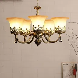 GAUVIK Gold-Toned Ceiling Lamp-18