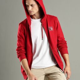 Tommy Hilfiger Europe Hooded Pure Cotton Pullover Sweatshirt-picture-13