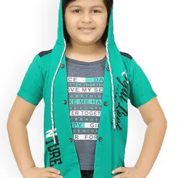 BAESD Boys Typography Printed Cotton Casual Shirt-image-30