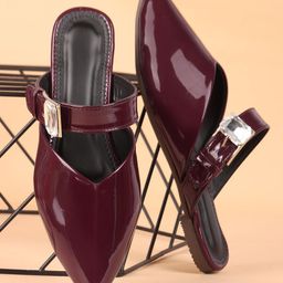 TRYME Casual Platform Slip On Mules Flats-picture-34