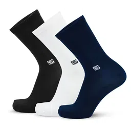 The Sock Street Men Pack Of 3 Calf-Length Socks-10