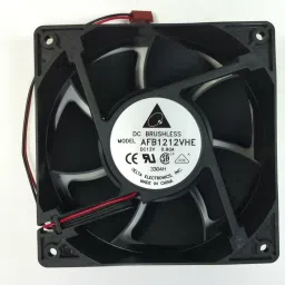 The Shoptron Delta Case AFB1212VHE DC 12 V 0.90A 2Pin FAN Fan with Heat Sinks All in one Cooler-picture-7