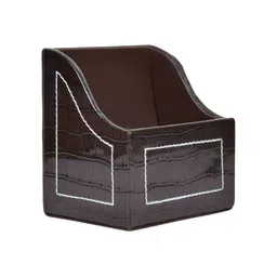 Premsons Brown Set of 1 Regular Desk Organiser Organisers-86