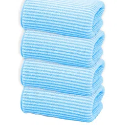 Black gold Set Of 4 Striped Towel Set-image-63