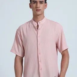 NEVER NEUD Men Relaxed Opaque Casual Shirt-image-42