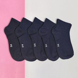 BAESD Kids Pack Of 4 Cotton Ankle Length Socks-18