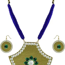 Vidhya Kangan Gold-Toned Brass Necklace-image-17
