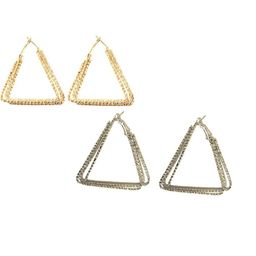DENICRAAS Contemporary Hoop Earrings-image-66