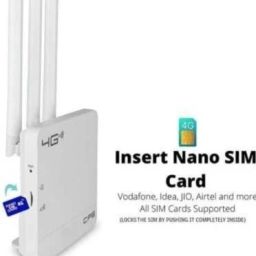 my wifi ALL SIM SUPPORTED 4G LTE Wifi ROUTER 1 LAN WITH 3 ANTENNA 1 YR WARANTY 4G Router 2.4 GHz 150 Mbps Wifi Speed Single Band External Antenna MiFi (Sim Based)-image-31