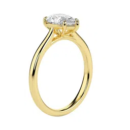 Emori Pear Cut Solitaire Ring-image-80