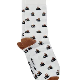 Mint & Oak Men Patterned Crew Length Socks-16