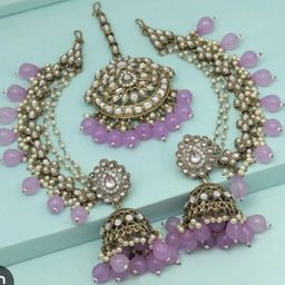 UWISH Alloy Artificial Stones Jewellery Set-image-79