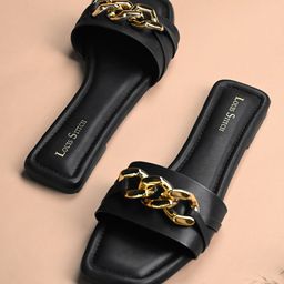 LOUIS STITCH Women Strap Buckle Flats-image-81