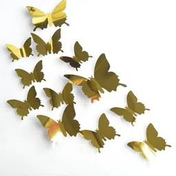 Jaamso Royals Butterfly Self-Adhesive Wall Sticker-image-22
