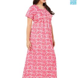 Piu Printed Maxi Nightdress-image-87