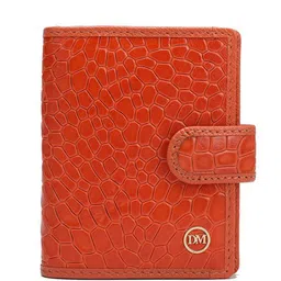 Da Milano Unisex Leather Button Card Holder-picture-12