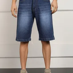 ANGERHOOD Men Loose Fit Denim Shorts-picture-12