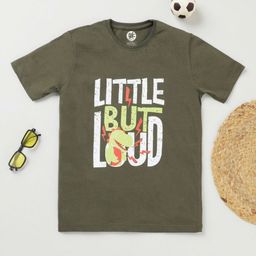 YK Boys Typography Printed Round Neck Cotton T-shirt-image-84