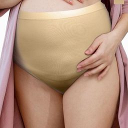 NEWMOM Pack Of 2 High-Rise Seamless Breathable Maternity Support Briefs 0803-223-image-68