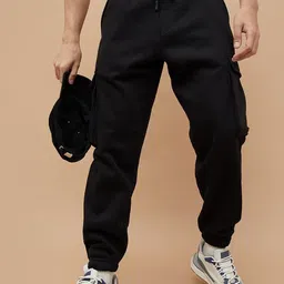 Kappa Men Cotton Relaxed-Fit Mid-Rise Joggers-image-63