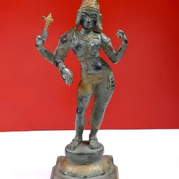 Exotic India Black Religious Idol Showpiece-image-78