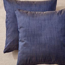 Home Centre Blue Set of 2 Square Cushion Covers-58