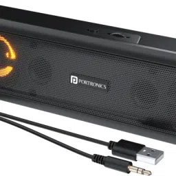 Portronics In Tune 3 with LED Lights 6 W Soundbar-image-35