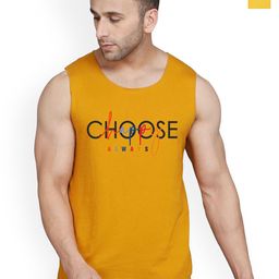 SLOWLORIS Pack Of 2 Printed Innerwear Vests VSL26 CMB(CHS MUSTARD)(JUST YELLOW)-image-12